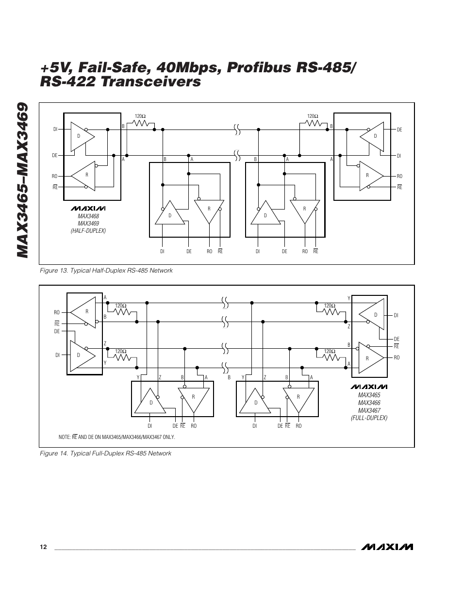 Rainbow Electronics MAX3469 User Manual | Page 12 / 14
