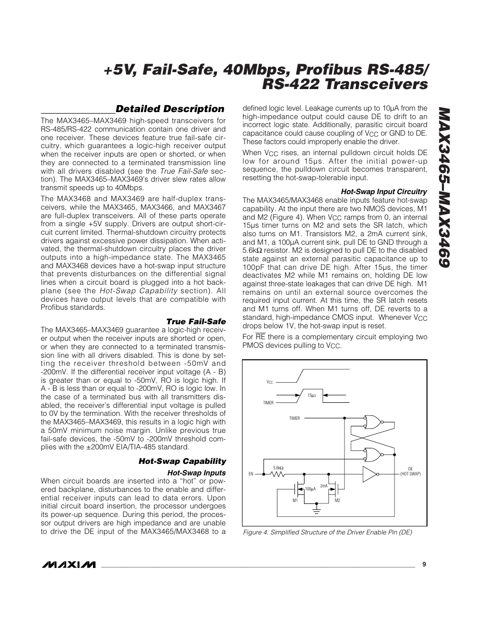 Detailed description | Rainbow Electronics MAX3469 User Manual | Page 9 / 14