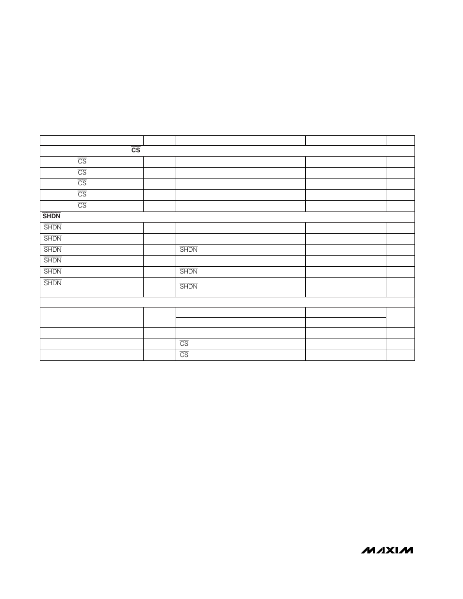 Electrical characteristics (continued) | Rainbow Electronics MAX1113 User Manual | Page 4 / 20