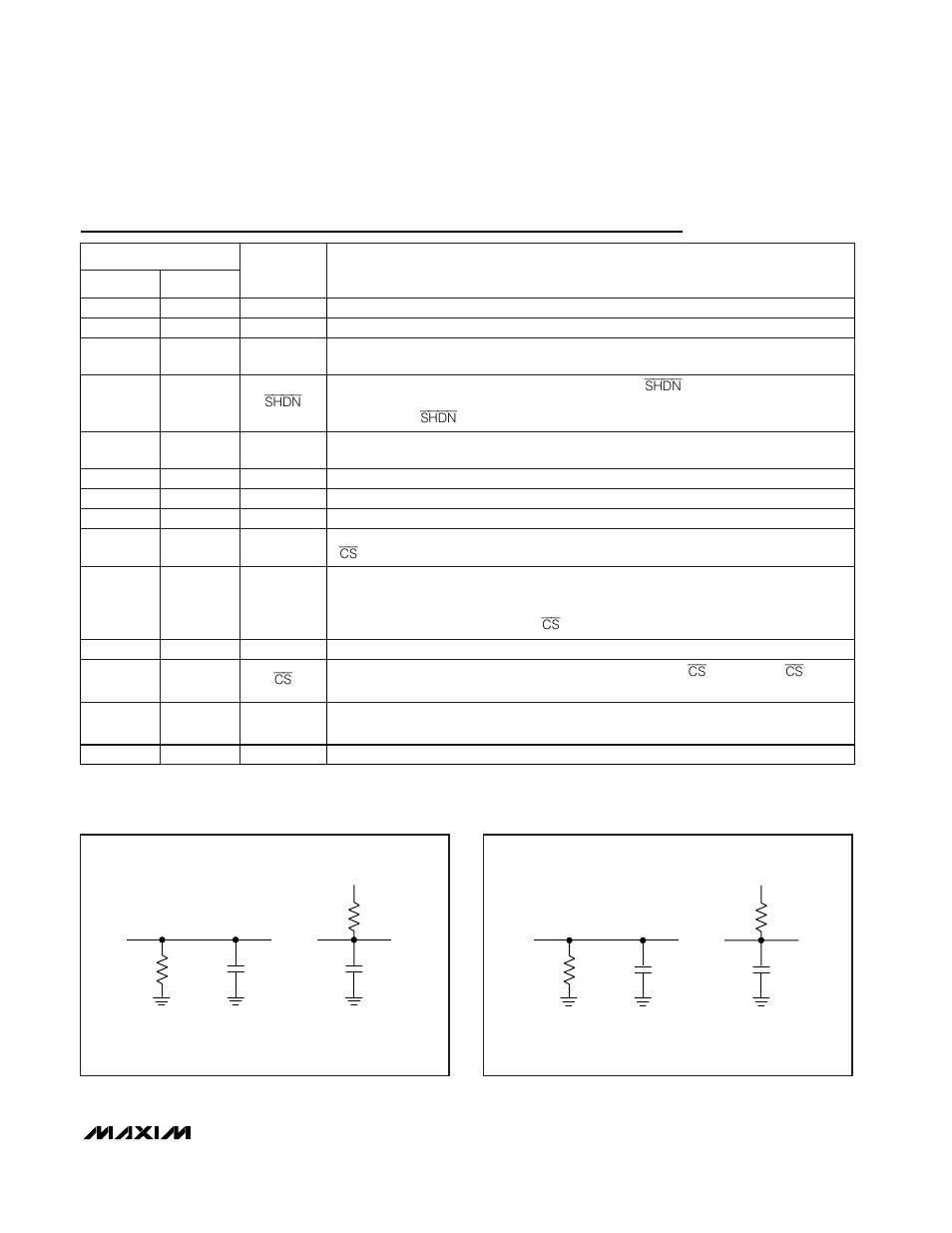 Pin description | Rainbow Electronics MAX1113 User Manual | Page 7 / 20