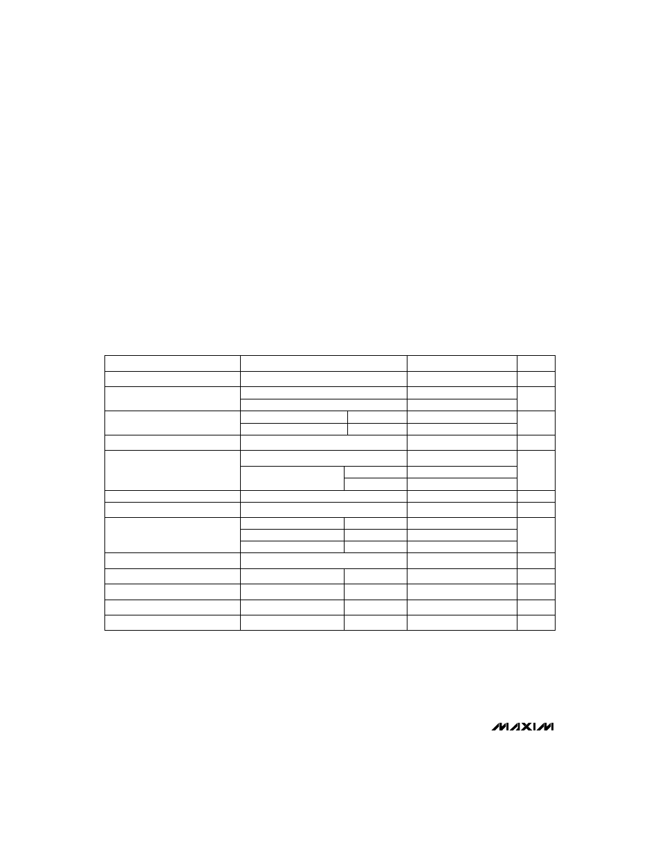 Electrical characteristics, Absolute maximum ratings | Rainbow Electronics MAX729 User Manual | Page 2 / 4