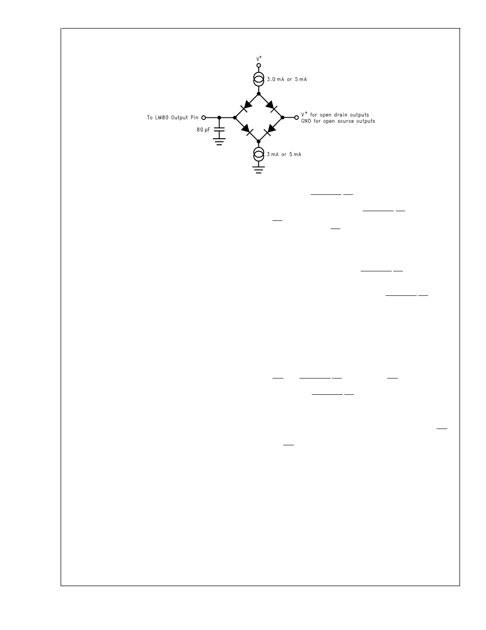 Test circuit functional description | Rainbow Electronics LM80 User Manual | Page 8 / 29