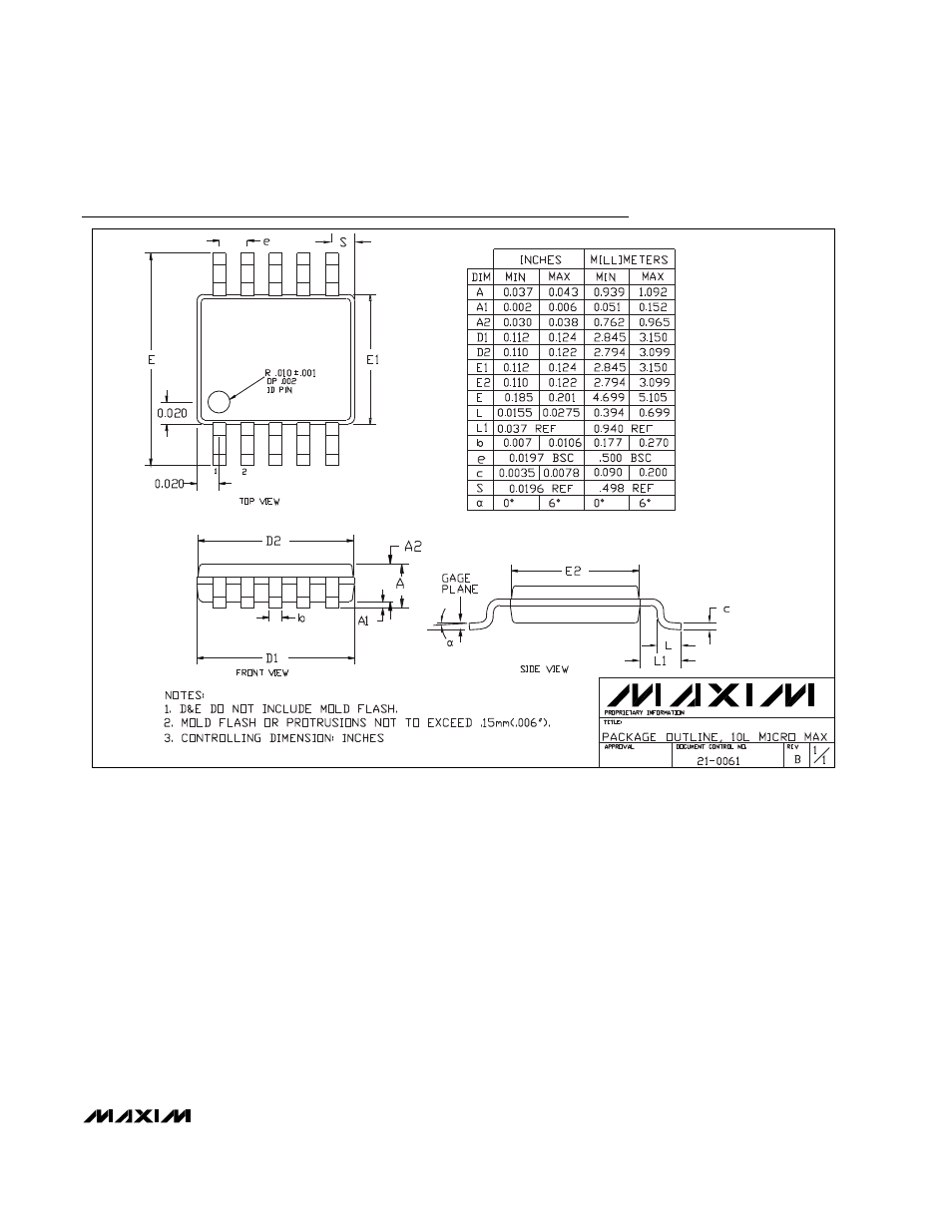 Rainbow Electronics MAX868 User Manual | Page 11 / 12