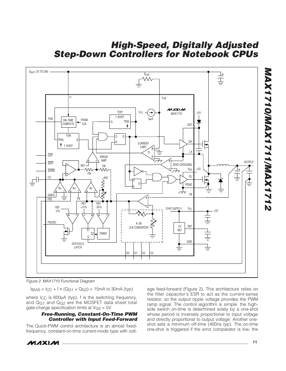Rainbow Electronics MAX1712 User Manual | Page 11 / 28