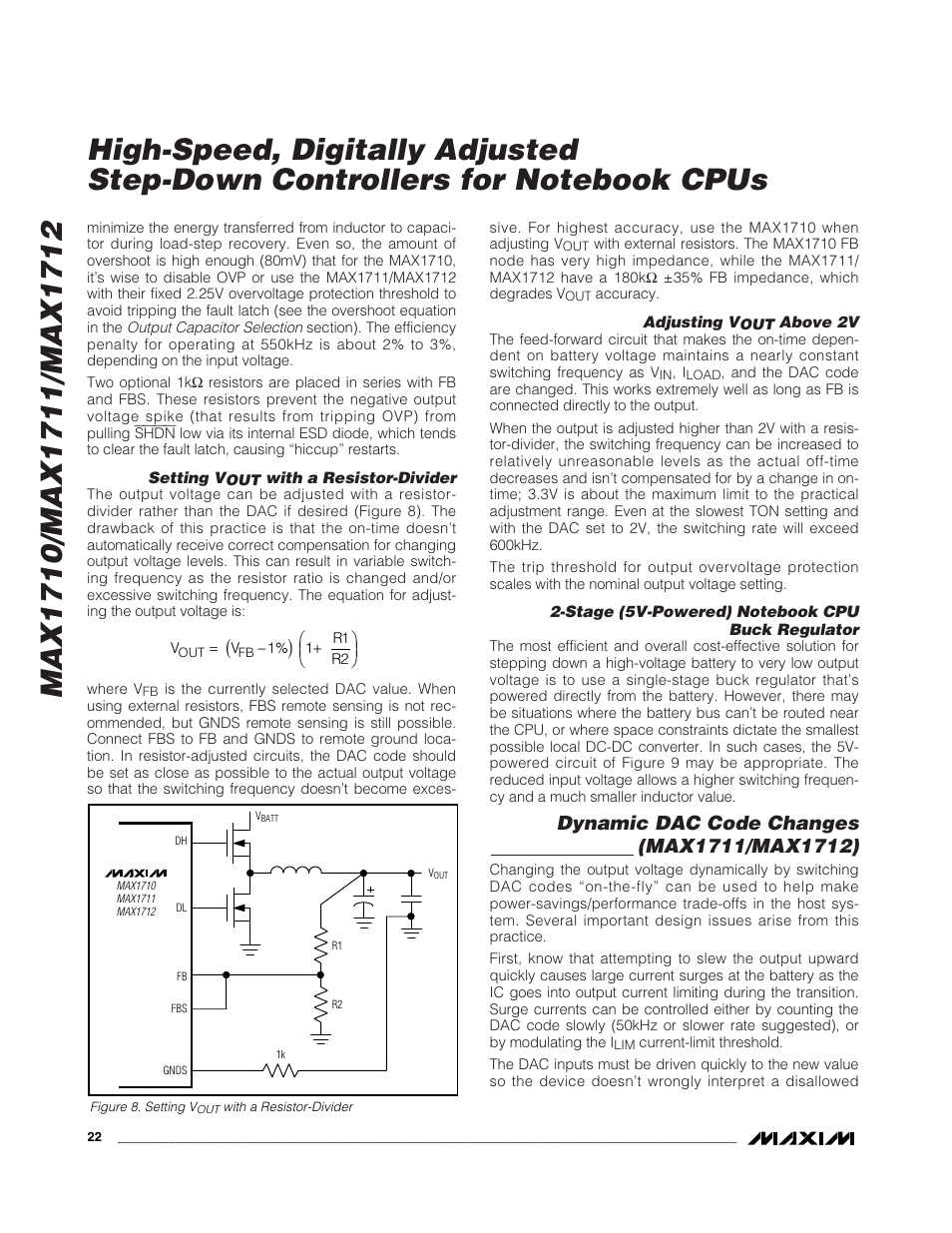 Rainbow Electronics MAX1712 User Manual | Page 22 / 28