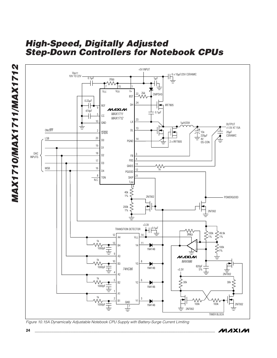 Rainbow Electronics MAX1712 User Manual | Page 24 / 28