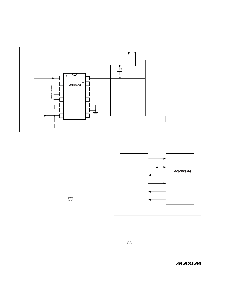 Tms320lc3x interface | Rainbow Electronics MAX1249 User Manual | Page 20 / 24