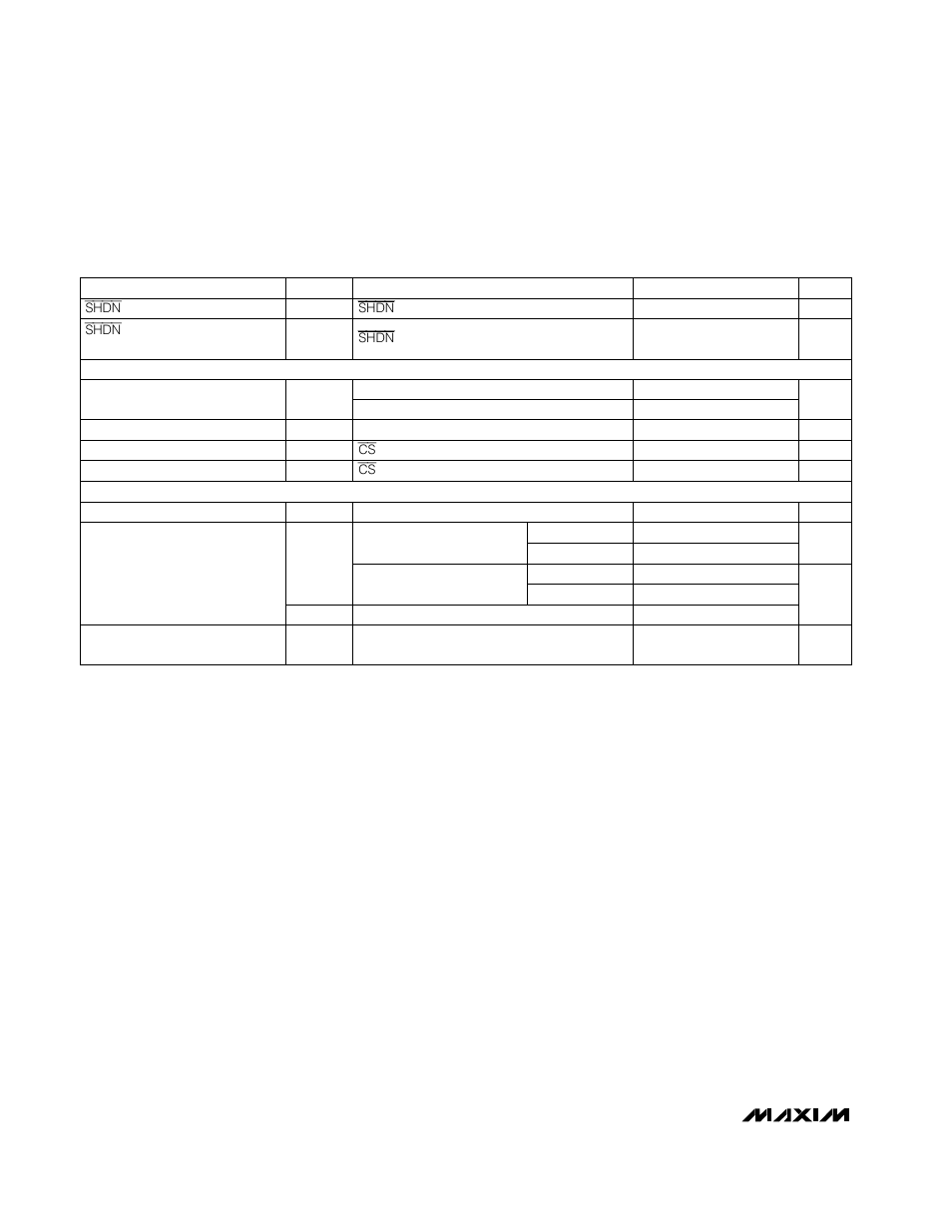 Electrical characteristics (continued) | Rainbow Electronics MAX1249 User Manual | Page 4 / 24