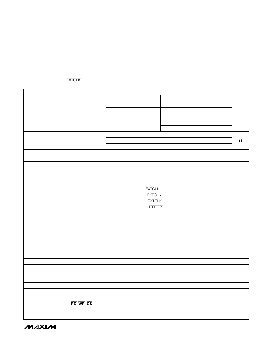 Electrical characteristics (continued) | Rainbow Electronics MAX1326 User Manual | Page 3 / 27