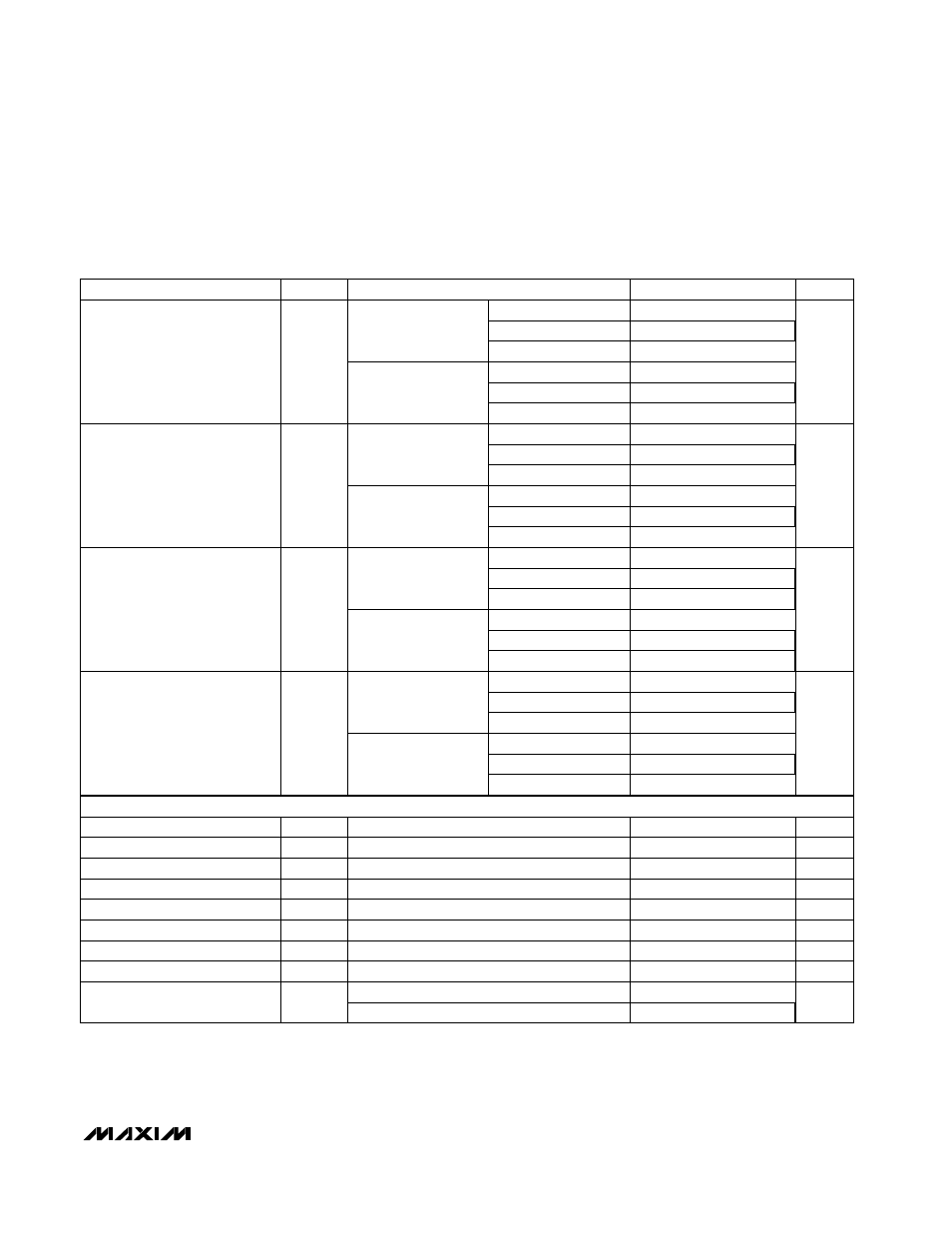 Electrical characteristics (continued) | Rainbow Electronics MAX1200 User Manual | Page 3 / 16