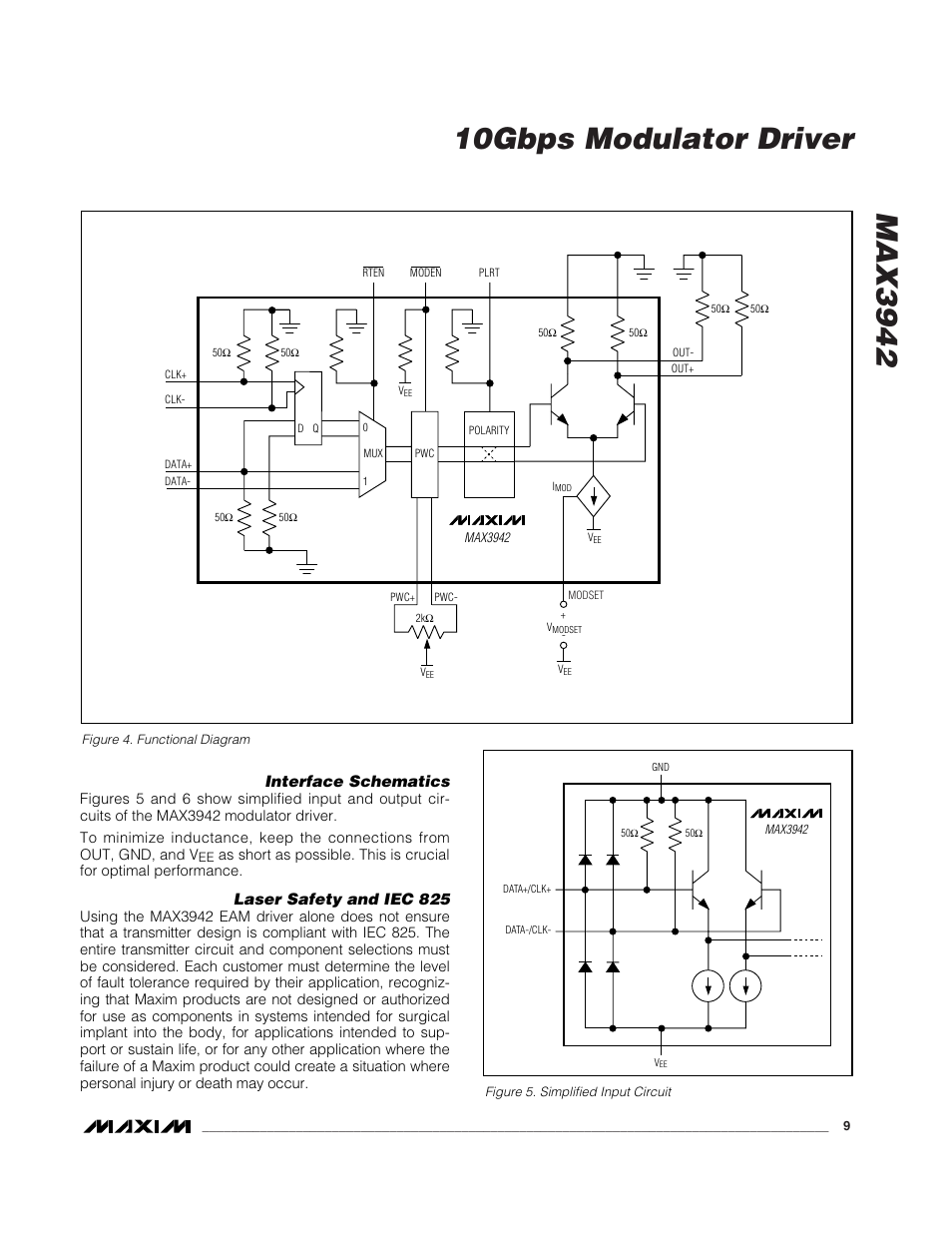 Rainbow Electronics MAX3942 User Manual | Page 9 / 10