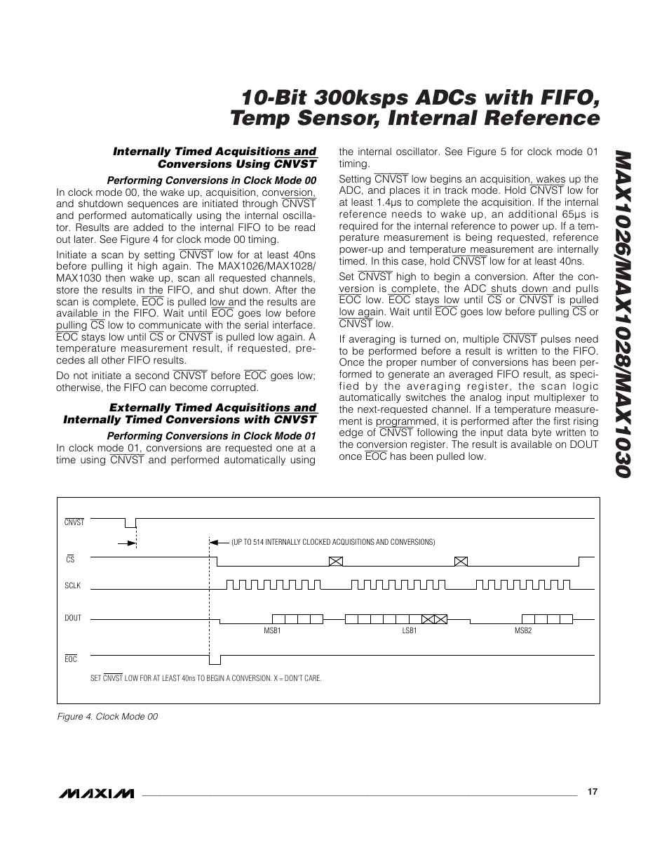 Rainbow Electronics MAX1030 User Manual | Page 17 / 24