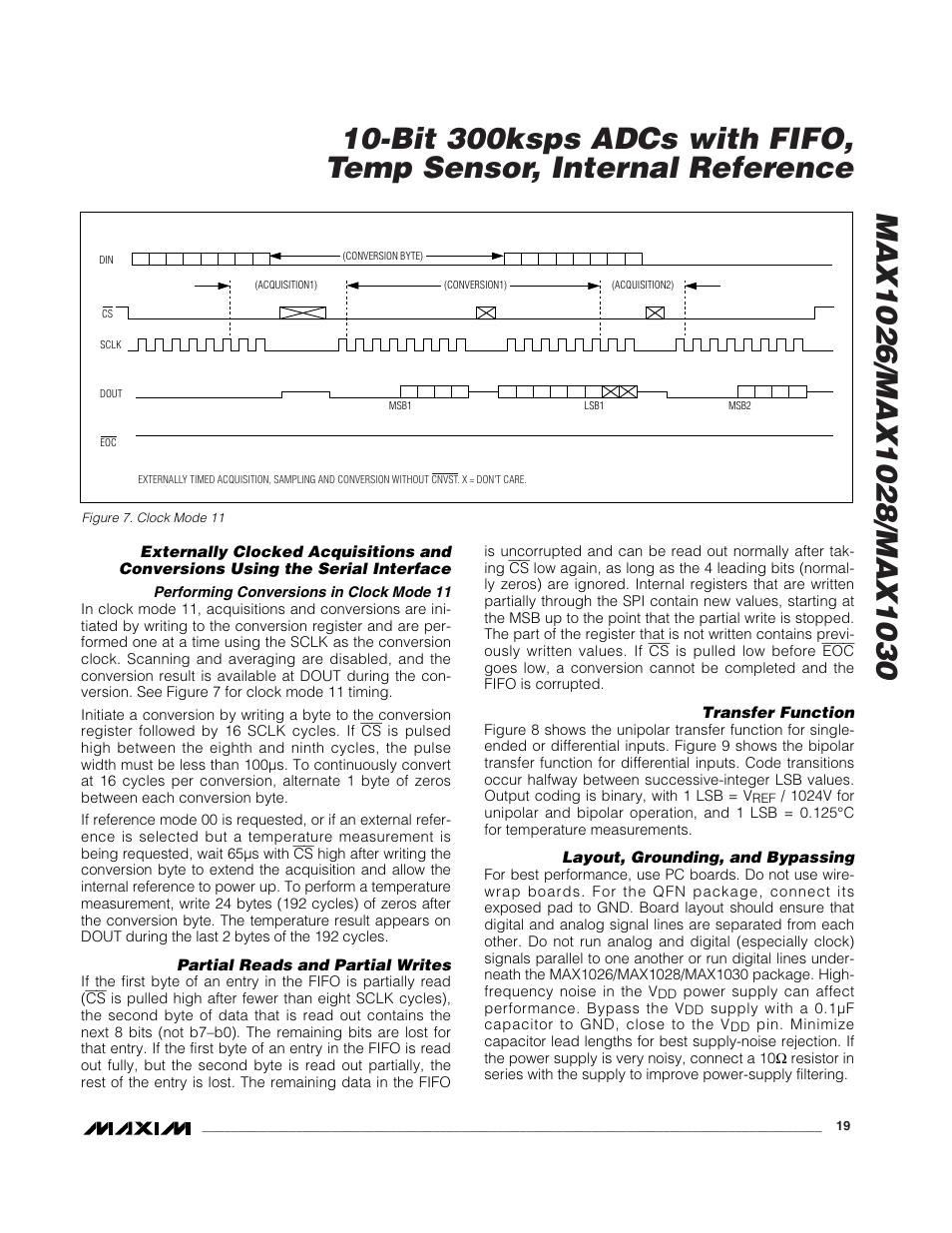 Rainbow Electronics MAX1030 User Manual | Page 19 / 24