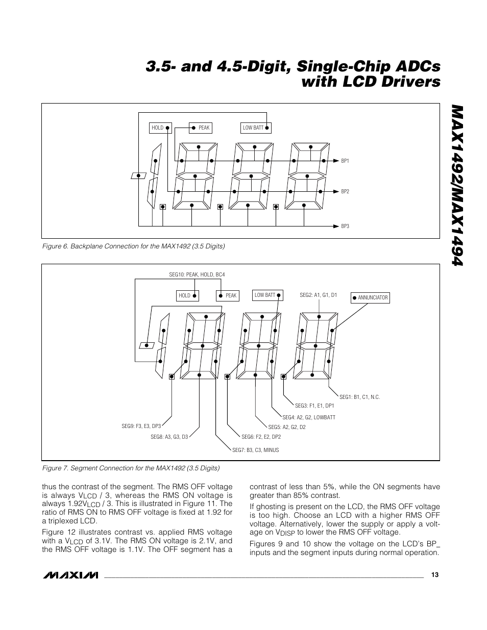Rainbow Electronics MAX1494 User Manual | Page 13 / 35