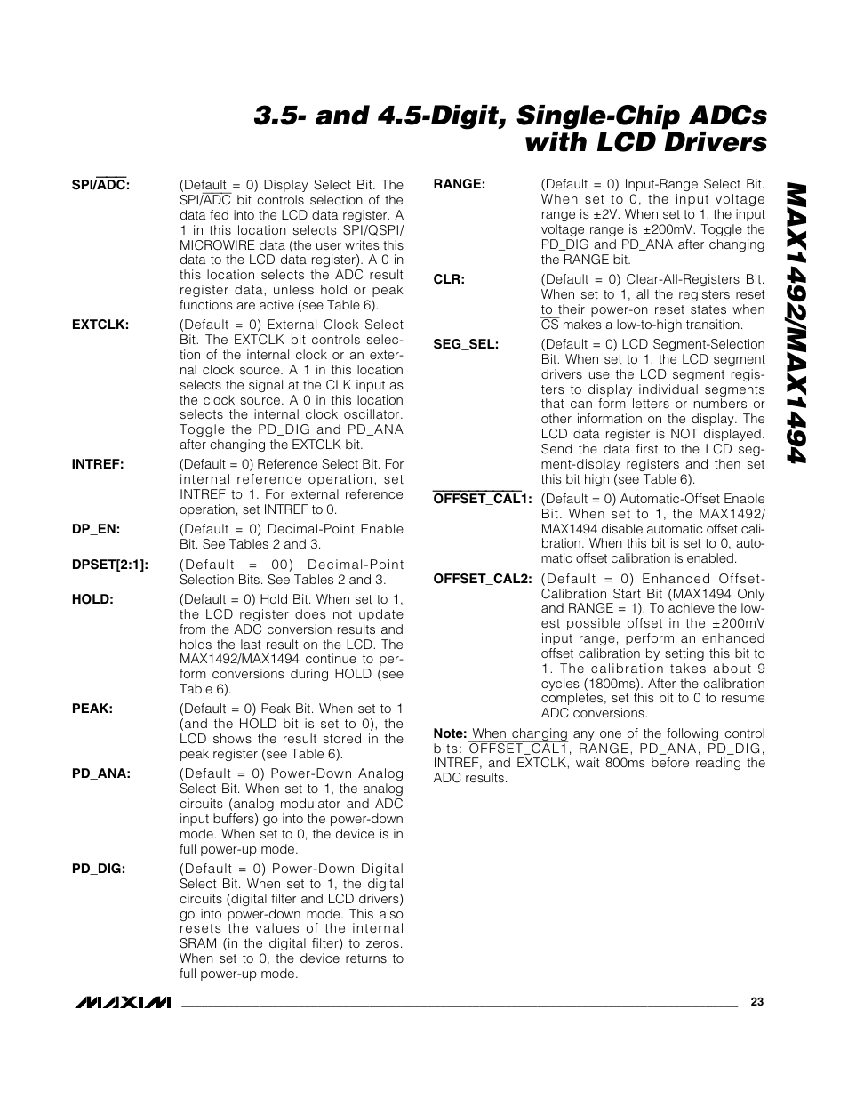 Rainbow Electronics MAX1494 User Manual | Page 23 / 35