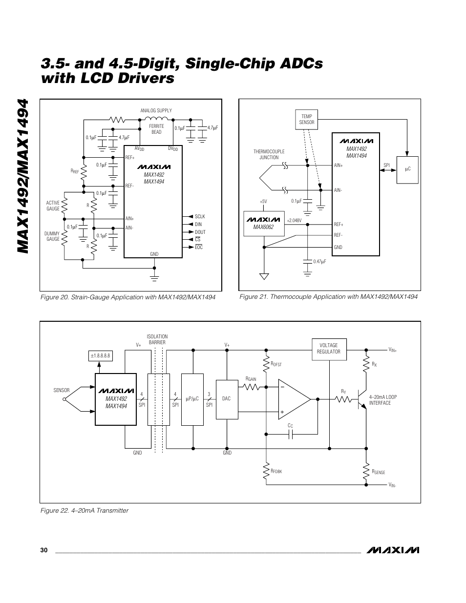 Rainbow Electronics MAX1494 User Manual | Page 30 / 35