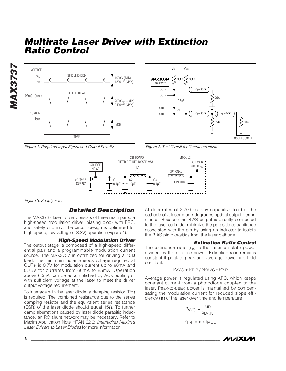 Max3737, Detailed description | Rainbow Electronics MAX3737 User Manual | Page 8 / 17