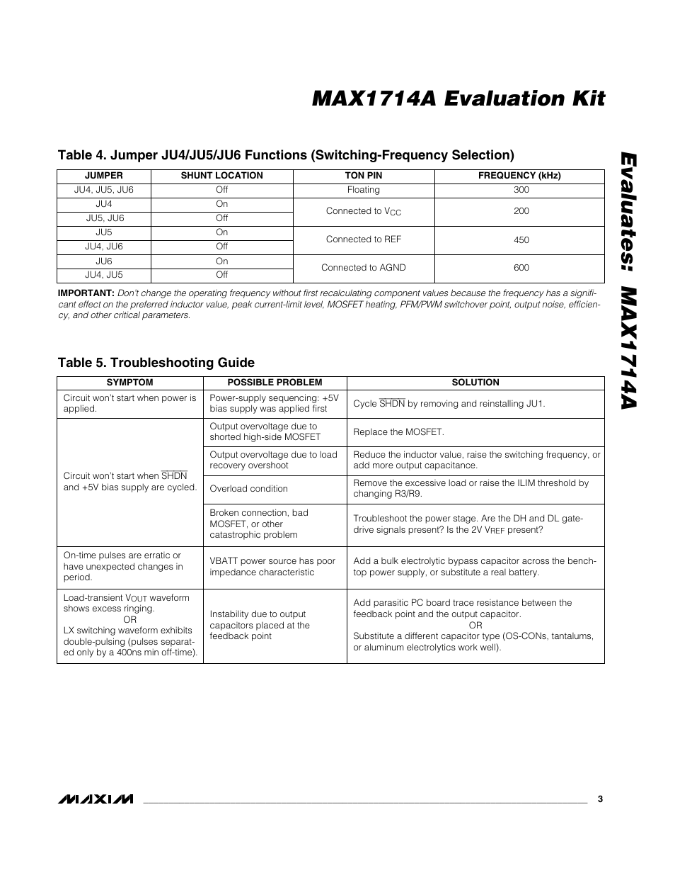 Rainbow Electronics MAX1714A User Manual | Page 3 / 6