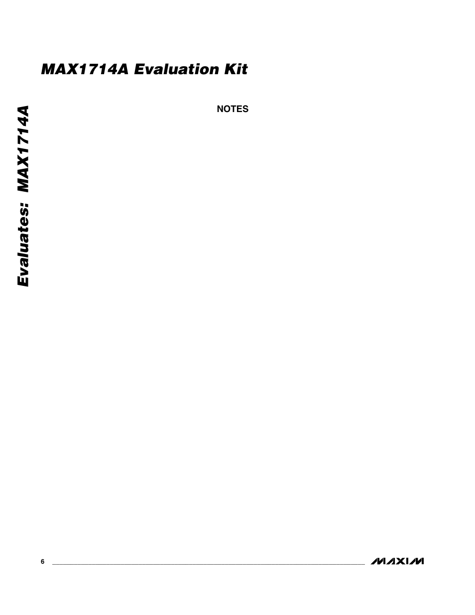 Rainbow Electronics MAX1714A User Manual | Page 6 / 6