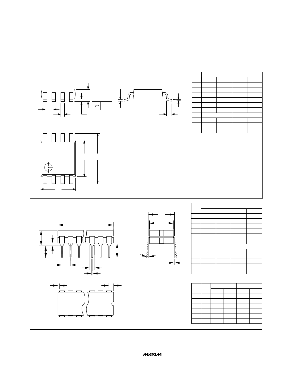 Package information (continued), Pin µ max micromax small-outline package, Cerdip ceramic dual-in-line package (0.300 in.) | Rainbow Electronics MAX5351 User Manual | Page 16 / 16