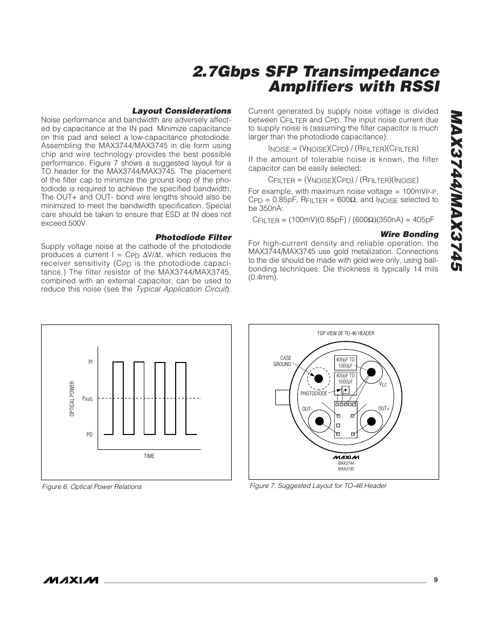 Rainbow Electronics MAX3745 User Manual | Page 9 / 10