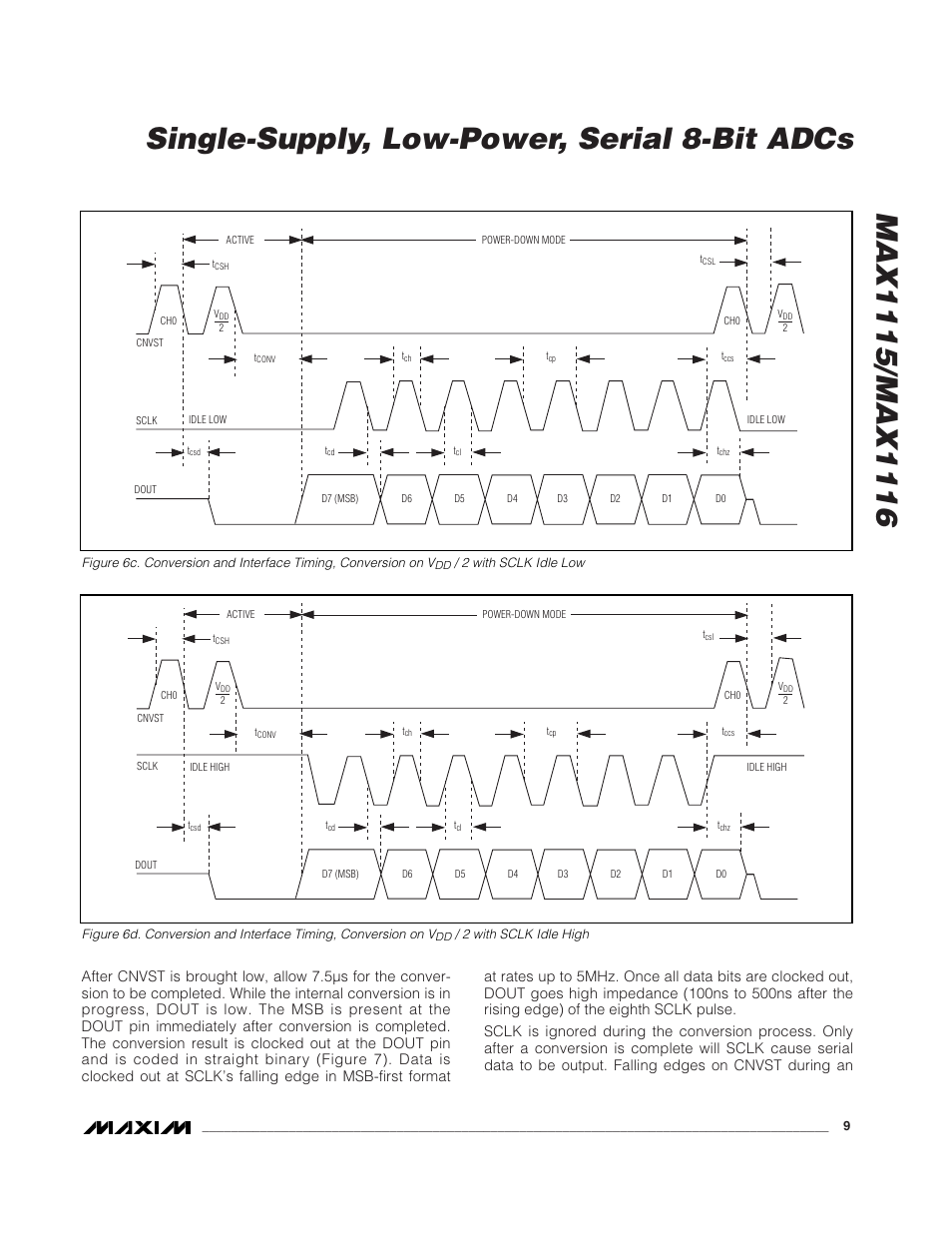 Rainbow Electronics MAX1116 User Manual | Page 9 / 12