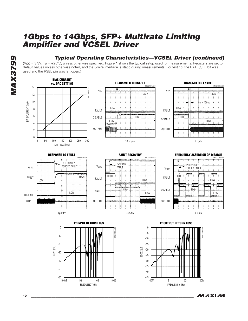 Rainbow Electronics MAX3799 User Manual | Page 12 / 35