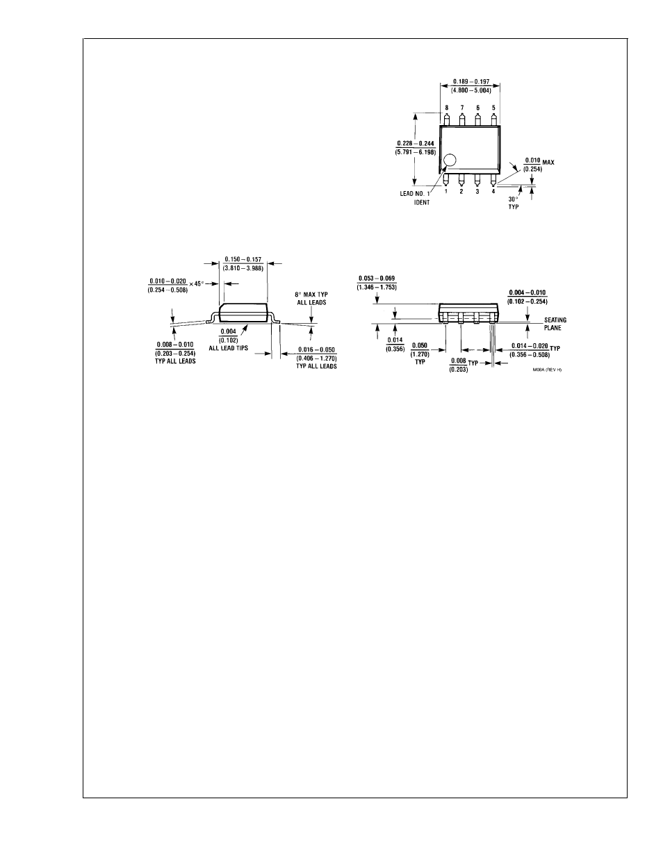 Physical dimensions | Rainbow Electronics LM77 User Manual | Page 16 / 17