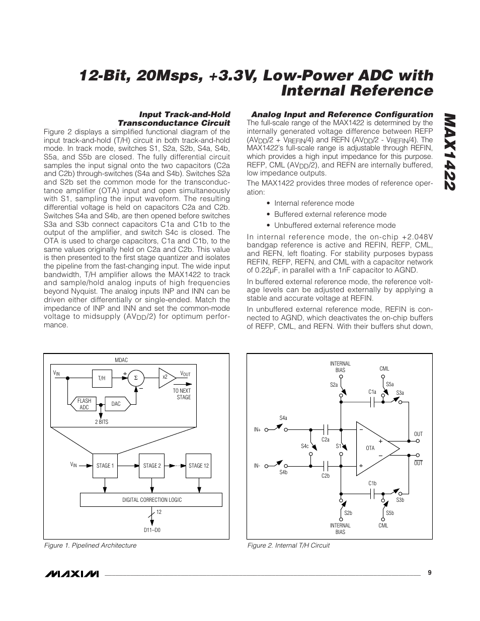 Rainbow Electronics MAX1422 User Manual | Page 9 / 15