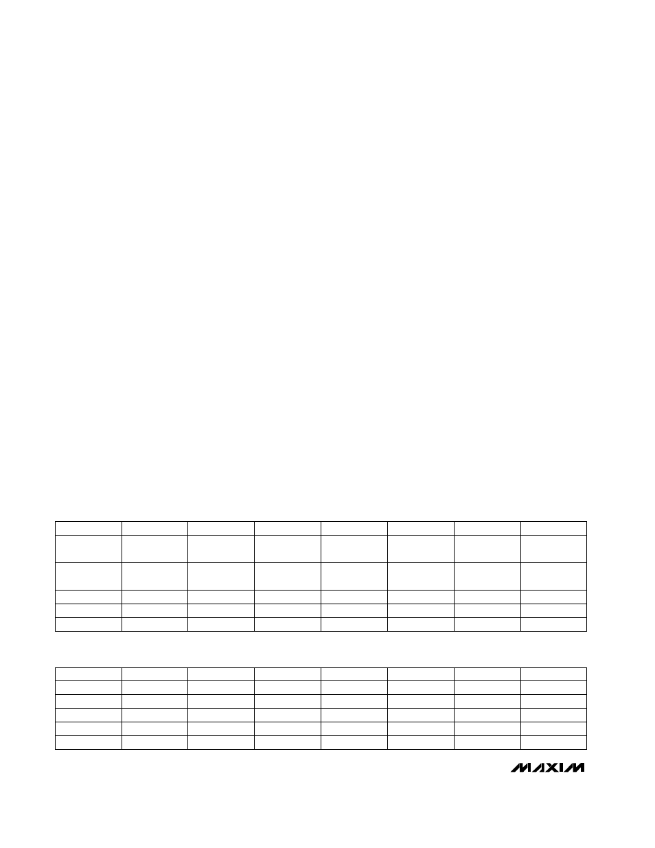 Max847, Cell, step-up two-way pager system ic, Table 2. serial-bit assignments | Table 3. serial-bit power-on-reset (por) states | Rainbow Electronics MAX847 User Manual | Page 12 / 18