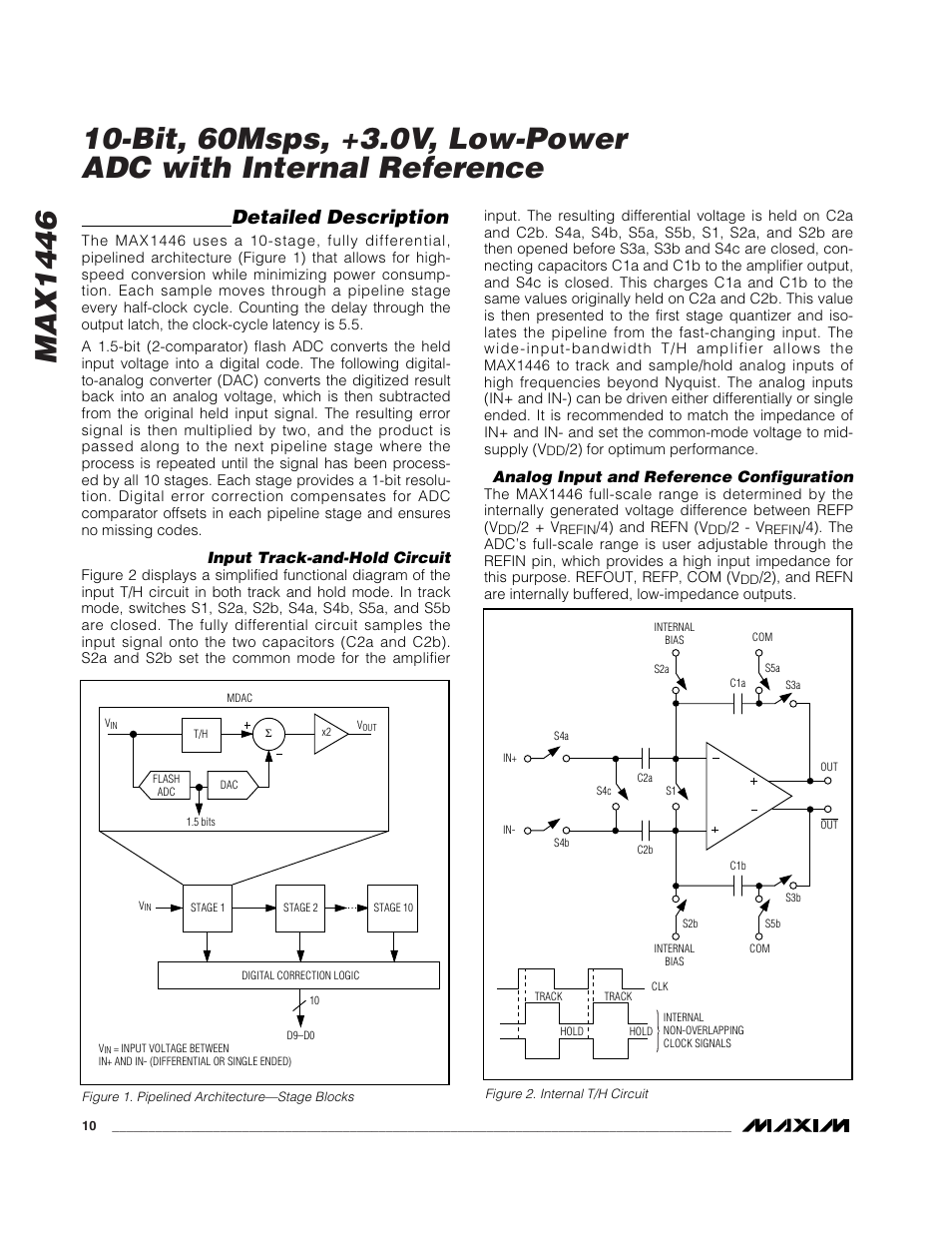 Detailed description | Rainbow Electronics MAX1446 User Manual | Page 10 / 16