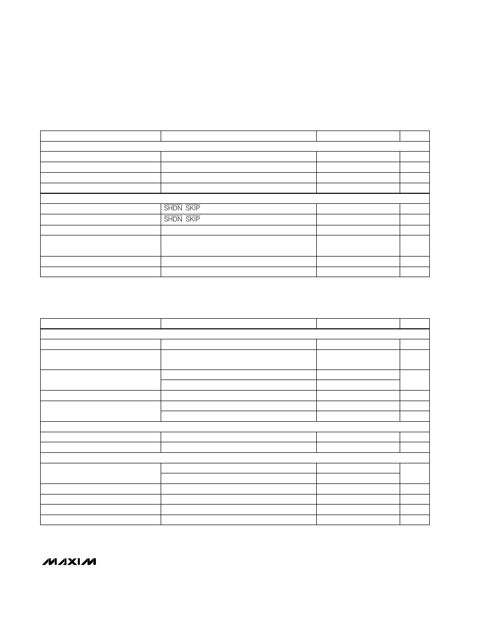 Electrical characteristics (continued), Electrical characteristics | Rainbow Electronics MAX1637 User Manual | Page 3 / 20