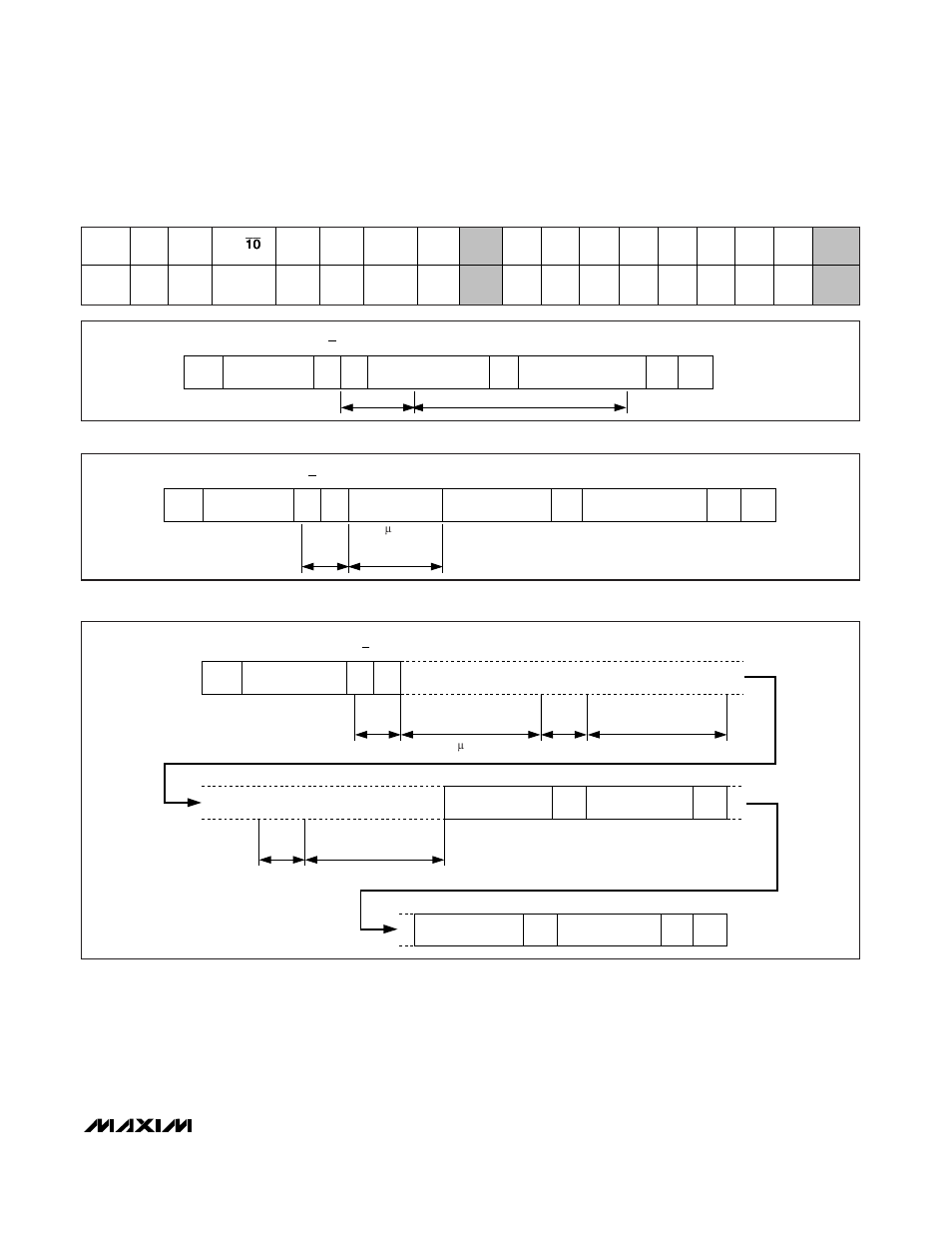 Channel, 10-bit, system monitor with programmable, Table 8. data format | Rainbow Electronics MAX1362 User Manual | Page 17 / 24