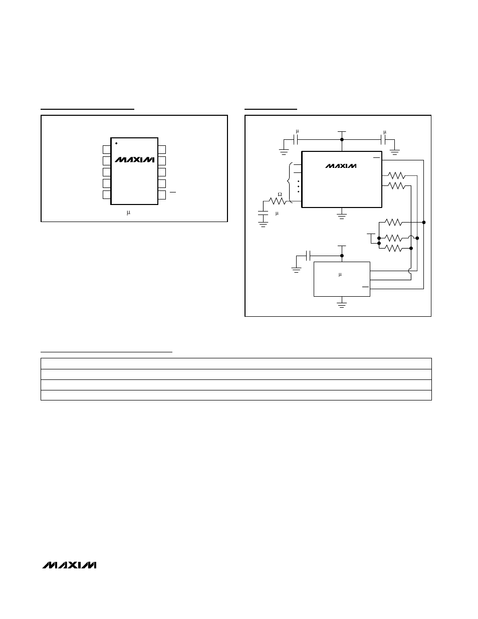 Ordering information/selector guide (continued), Pin configuration, Typical operating circuit | Rainbow Electronics MAX1362 User Manual | Page 23 / 24