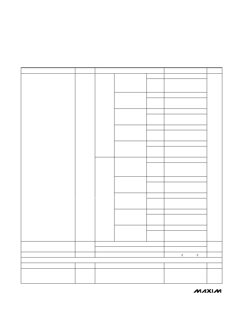 Electrical characteristics (continued) | Rainbow Electronics MAX1362 User Manual | Page 4 / 24