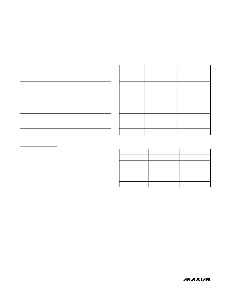 Detailed description, Table 3. component suppliers | Rainbow Electronics MAX607 User Manual | Page 8 / 12