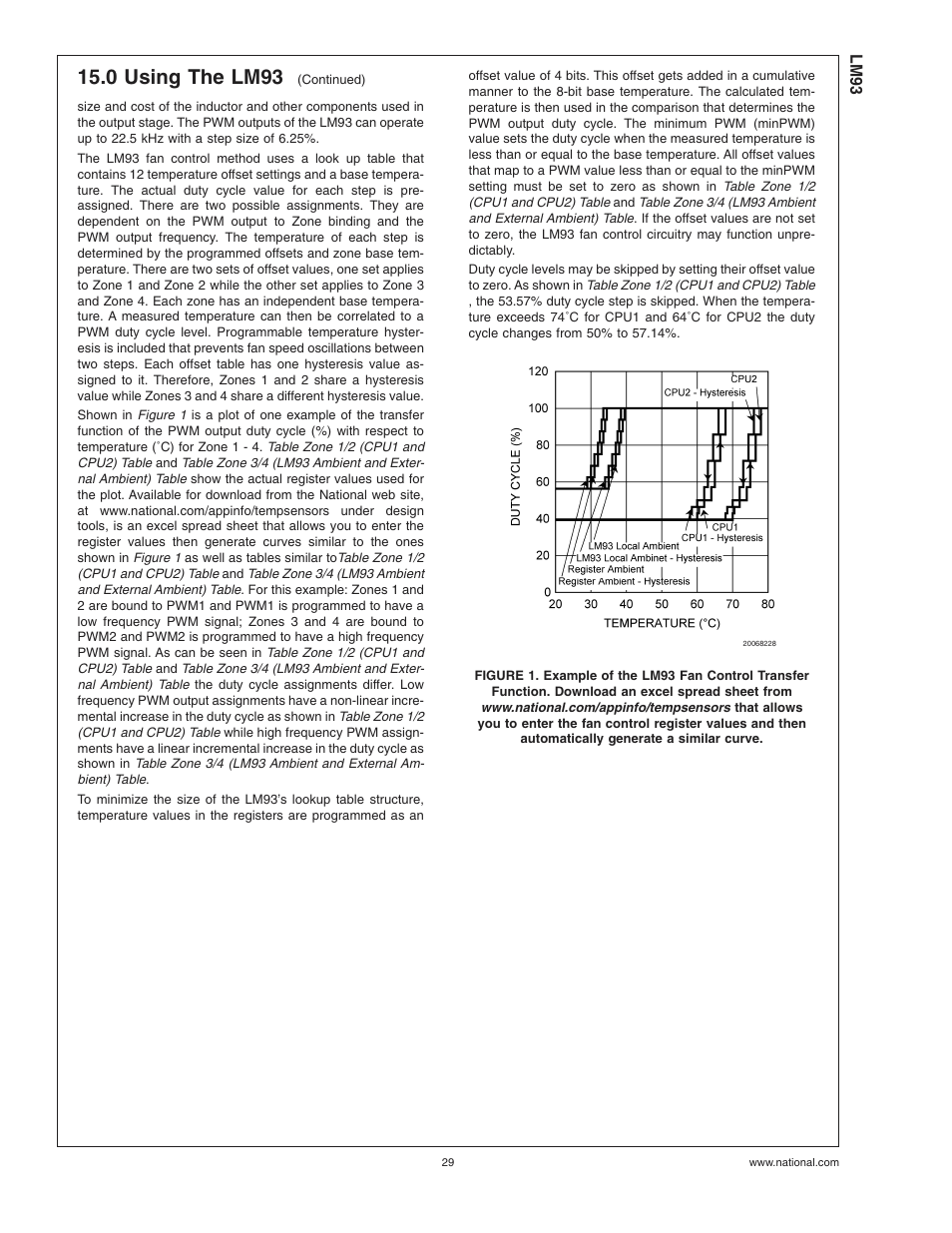0 using the lm93 | Rainbow Electronics LM93 User Manual | Page 29 / 92