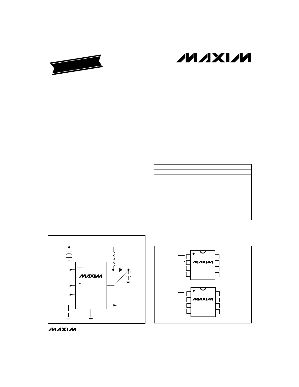 Rainbow Electronics MAX859 User Manual | 12 pages