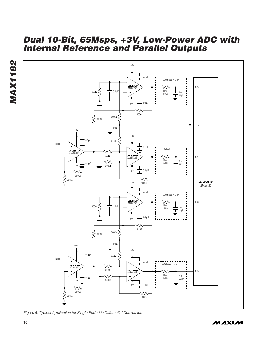 Rainbow Electronics MAX1182 User Manual | Page 16 / 21