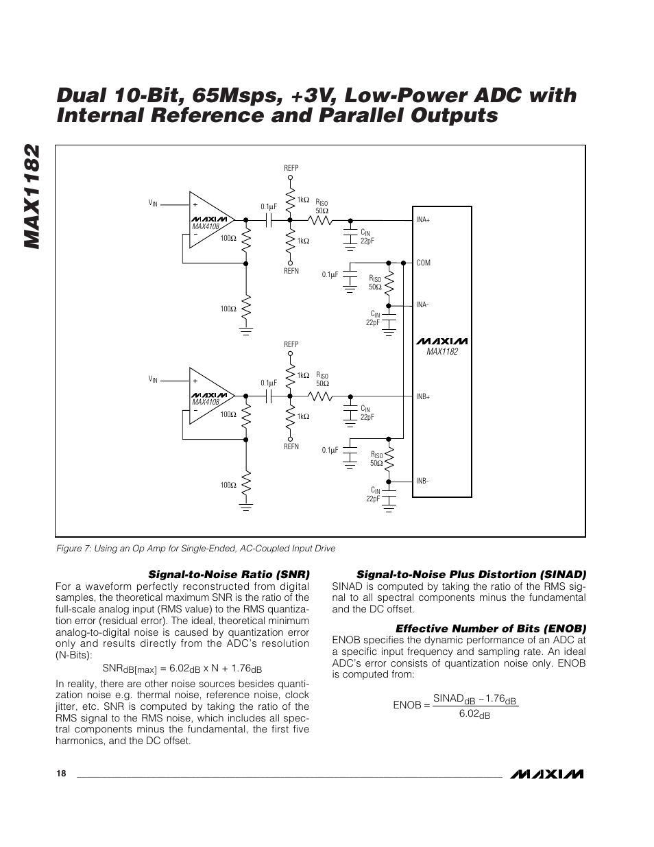 Rainbow Electronics MAX1182 User Manual | Page 18 / 21