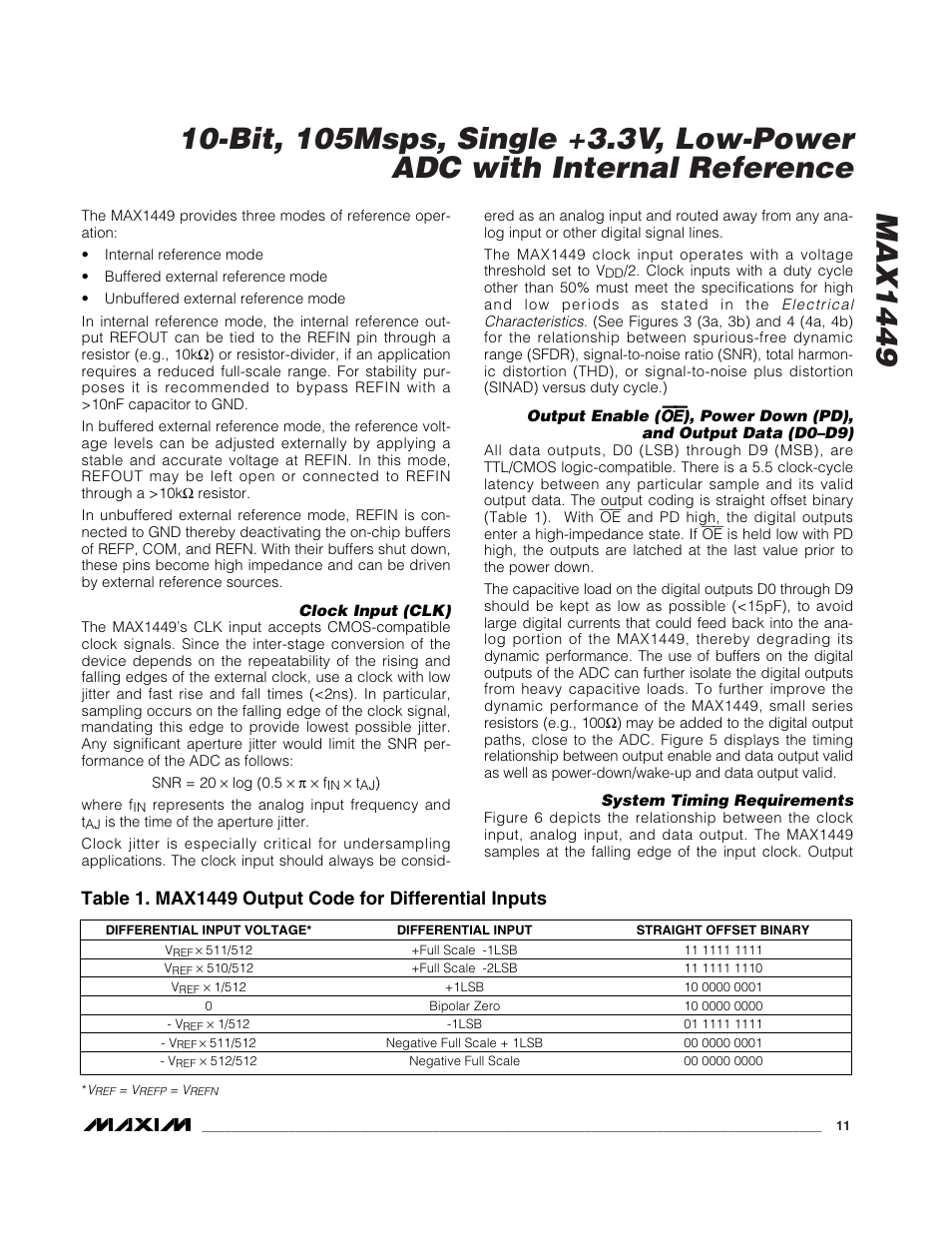 Rainbow Electronics MAX1449 User Manual | Page 11 / 18