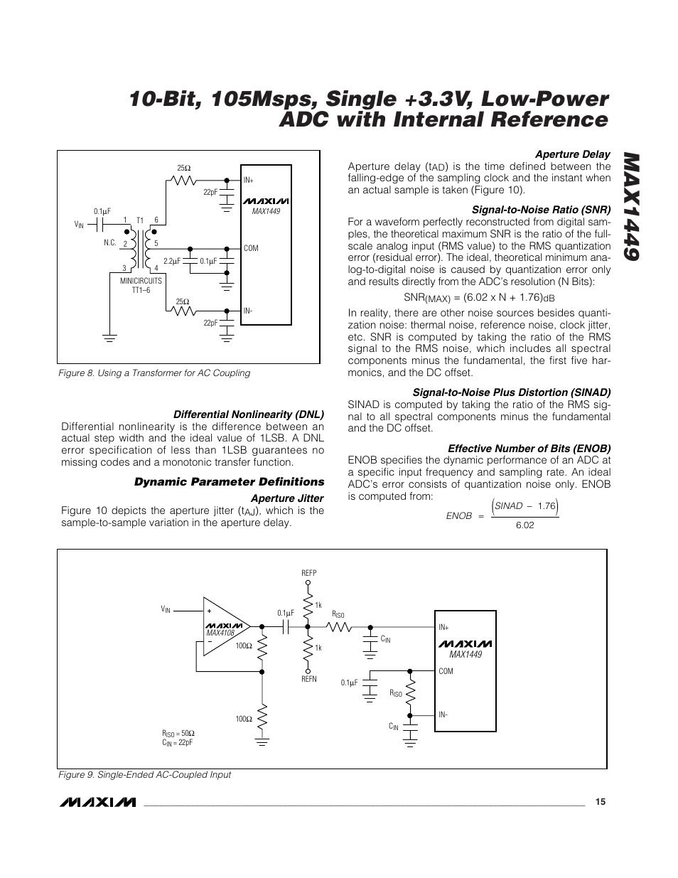 Rainbow Electronics MAX1449 User Manual | Page 15 / 18