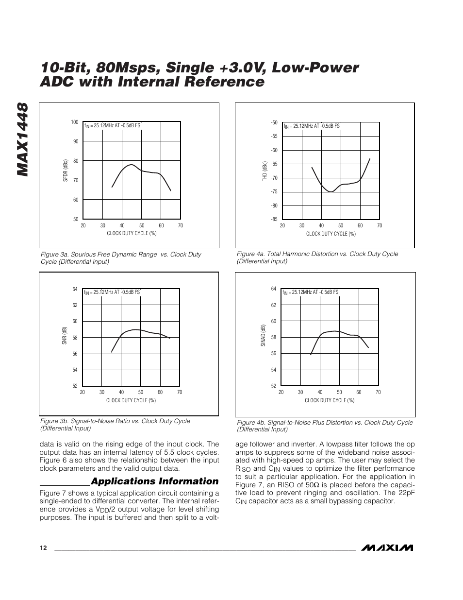 Applications information | Rainbow Electronics MAX1448 User Manual | Page 12 / 18