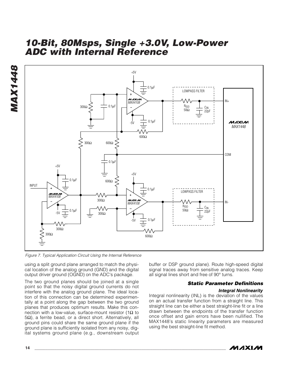 Rainbow Electronics MAX1448 User Manual | Page 14 / 18