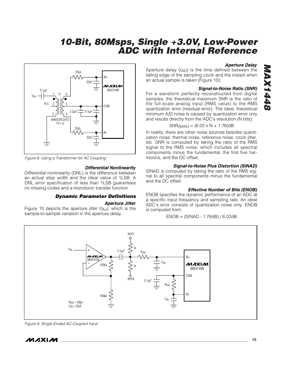 Rainbow Electronics MAX1448 User Manual | Page 15 / 18