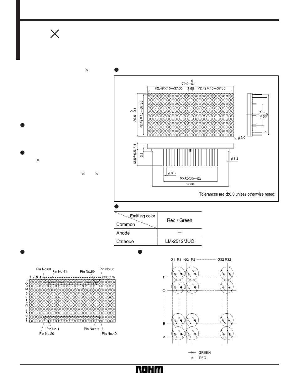 Rainbow Electronics LM-2512 Series User Manual | 3 pages