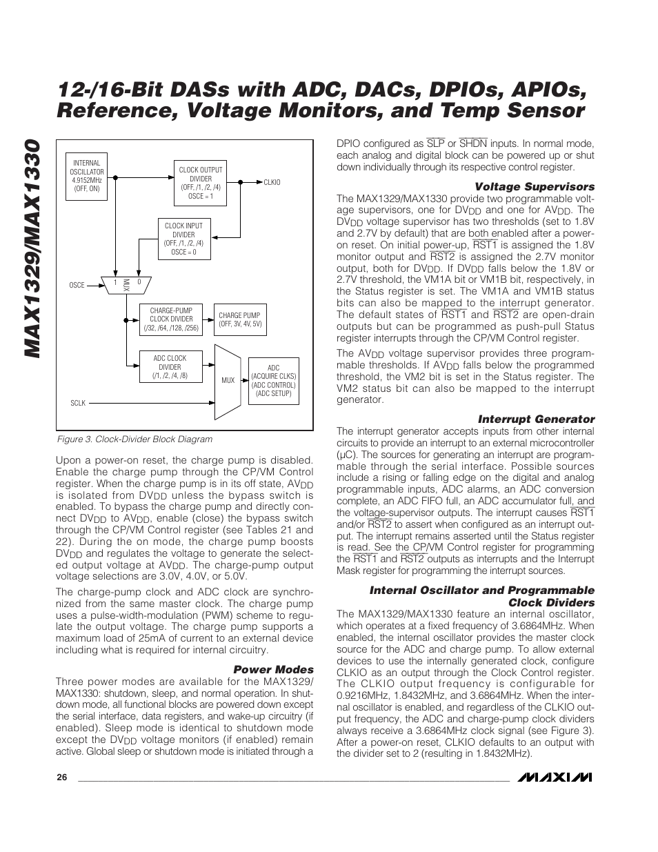 Rainbow Electronics MAX1329 User Manual | Page 26 / 78