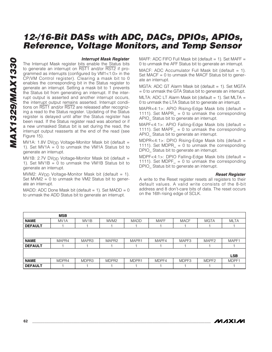 Rainbow Electronics MAX1329 User Manual | Page 62 / 78