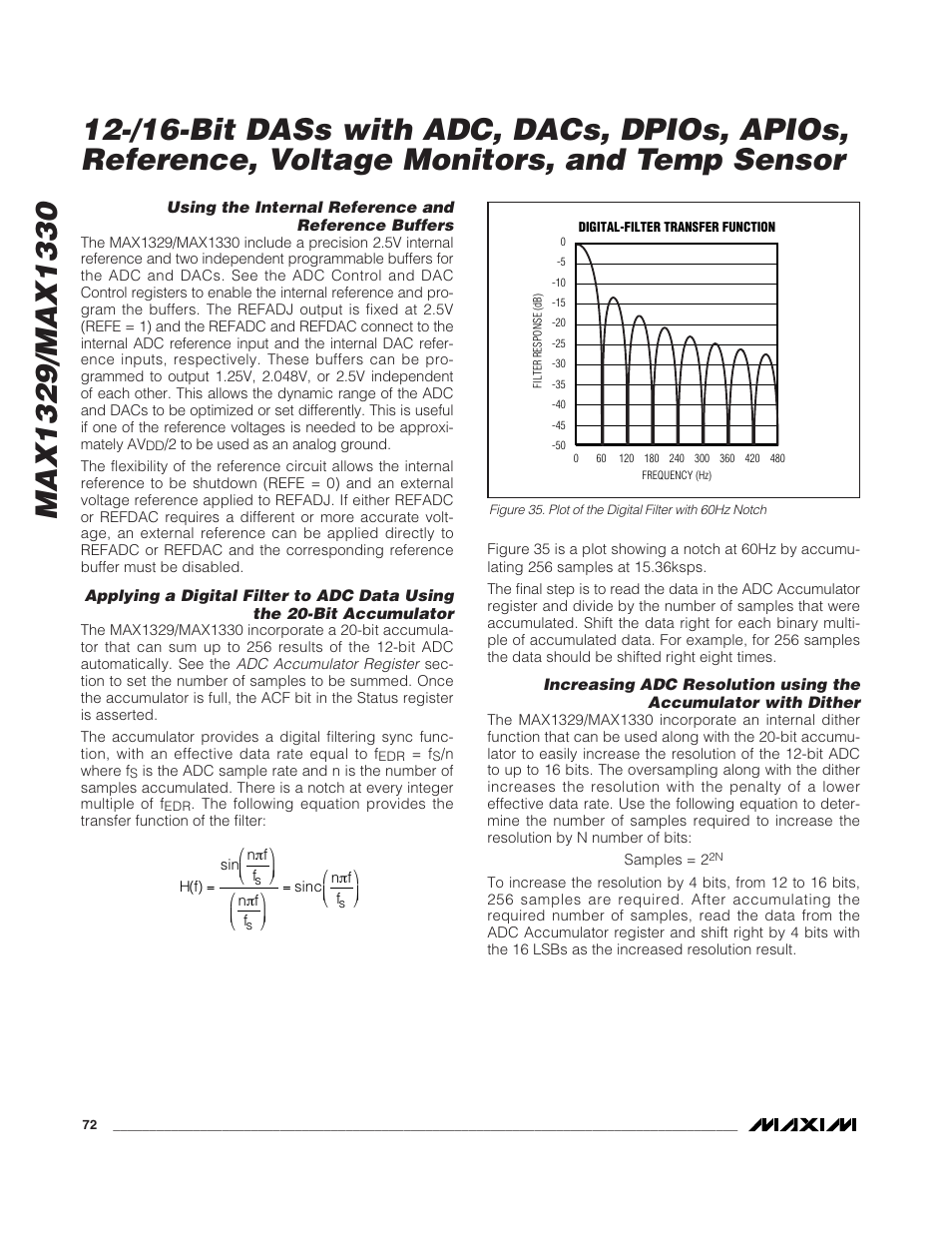 Rainbow Electronics MAX1329 User Manual | Page 72 / 78