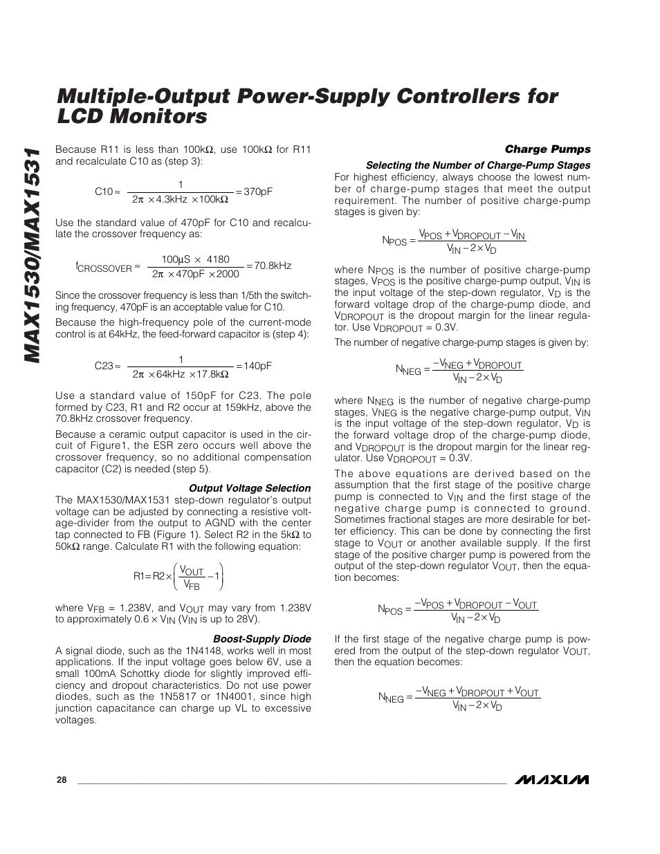 Rainbow Electronics MAX1531 User Manual | Page 28 / 33